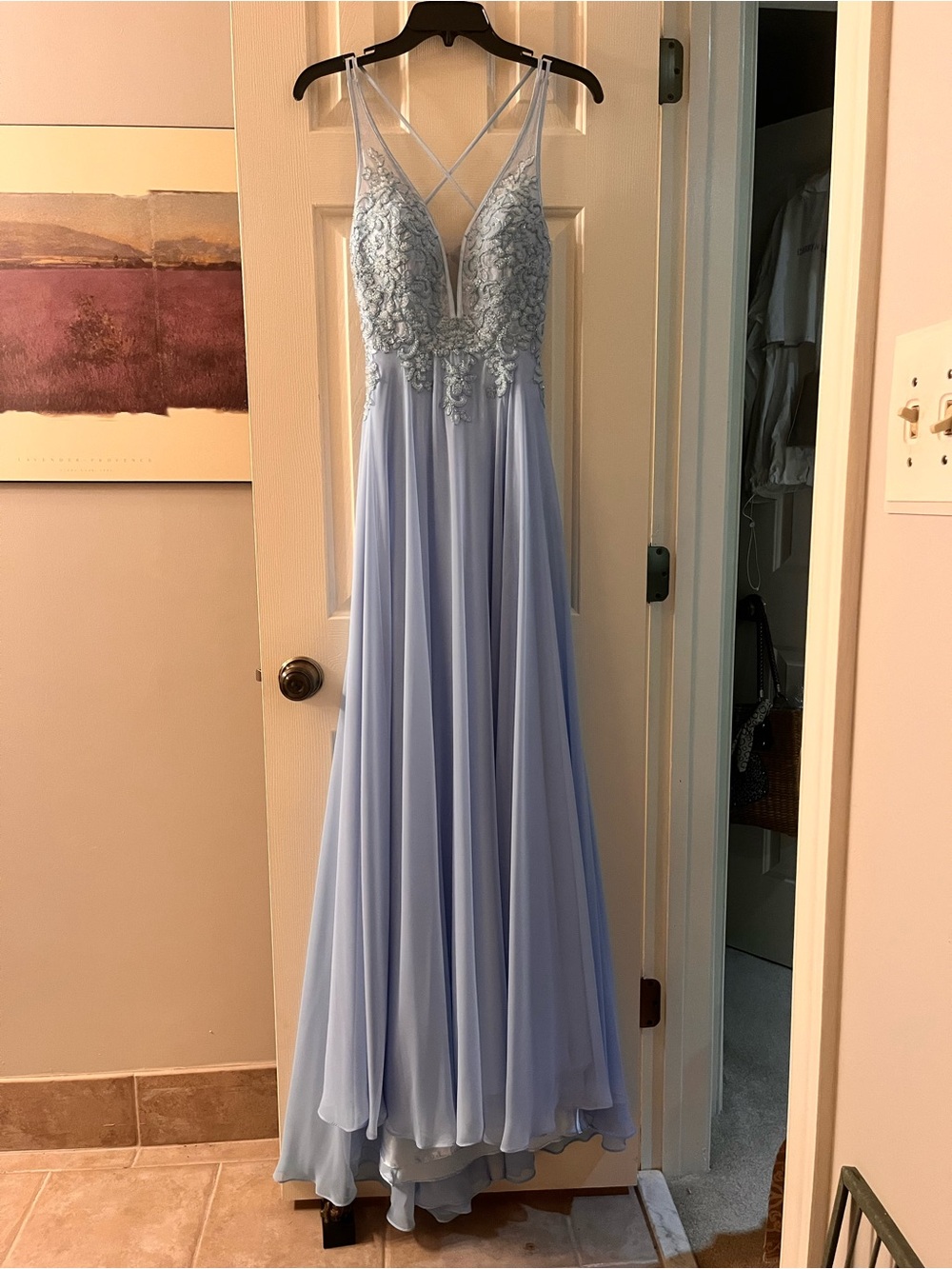 Light Blue Formal Gown